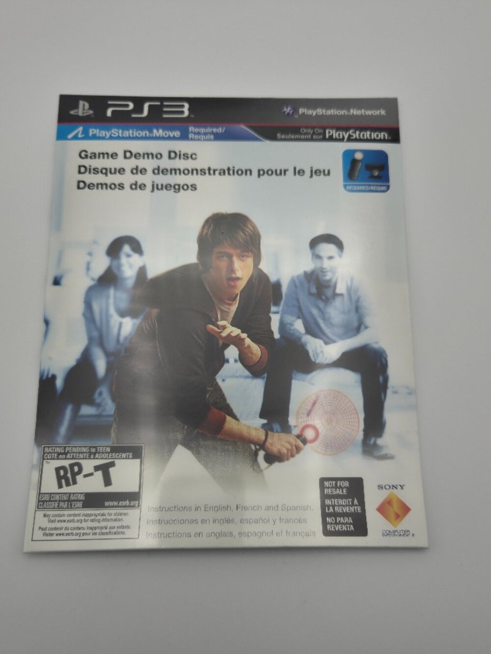 PlayStation 3 PS3 PlayStation Move Game Demo Disc